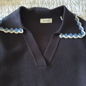 Navy blue Sandro sweater
